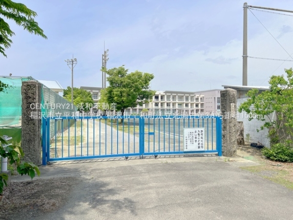 稲沢市平和町法立北瀬古の新築一戸建(稲沢市立平和中学校)