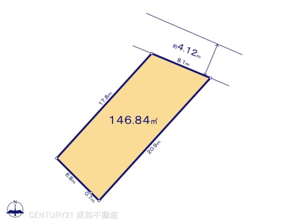 西尾市平坂町北新田の売土地