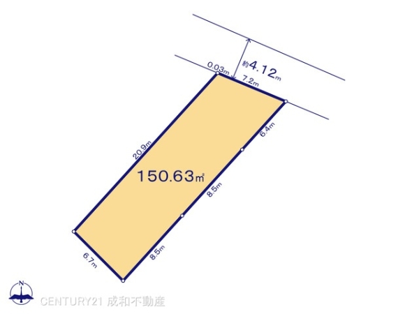 西尾市平坂町北新田の売土地