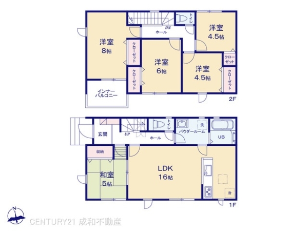 愛西市大井町浦田面の新築一戸建