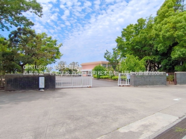 西尾市一色町松木島自分山の新築一戸建(西尾市立一色中学校)