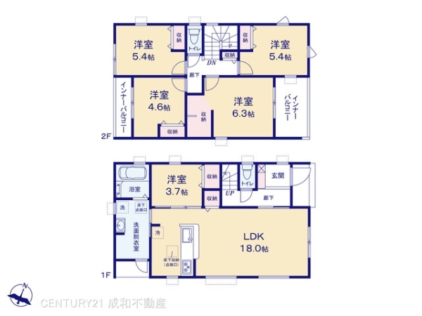 犬山市大字五郎丸字下前田の新築一戸建