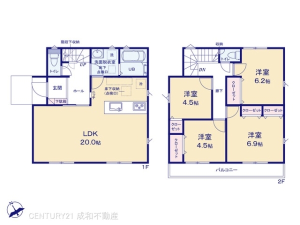 知立市八橋町的場の新築一戸建