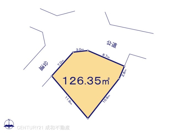 西尾市平坂町中奥の売土地