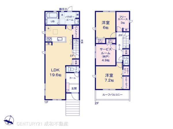 春日井市高蔵寺町６丁目の新築一戸建