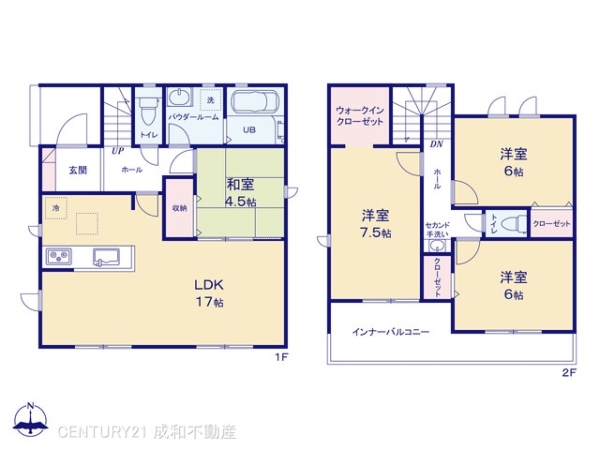 名古屋市中川区下之一色町字松蔭５丁目の新築一戸建