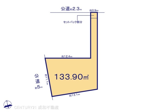 名古屋市中川区春田５丁目の売土地