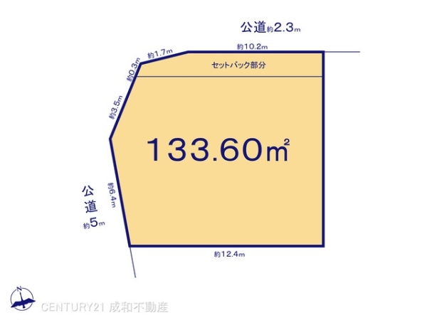 名古屋市中川区春田５丁目の売土地