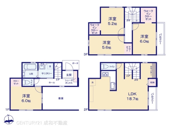 名古屋市西区新福寺町１丁目の新築一戸建