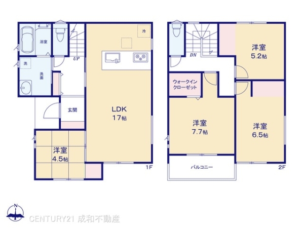 あま市新居屋久渕郷の新築一戸建