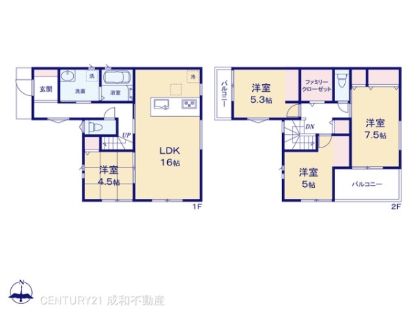 あま市新居屋久渕郷の新築一戸建