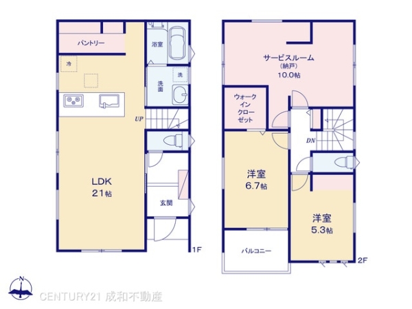 名古屋市中川区中野新町６丁目の新築一戸建