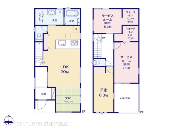 名古屋市中川区中野新町６丁目の新築一戸建