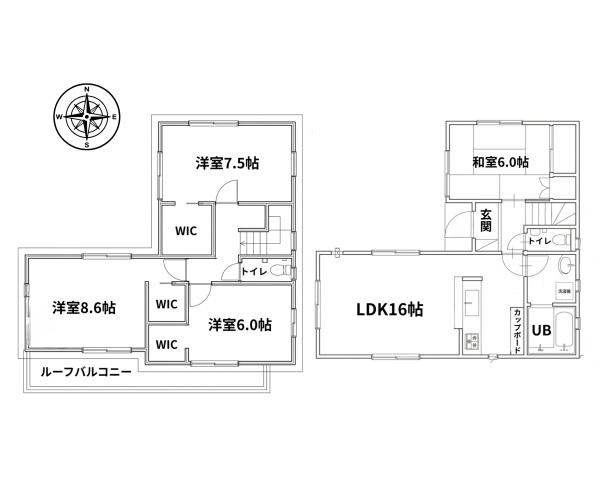 愛西市稲葉町米野の中古一戸建て