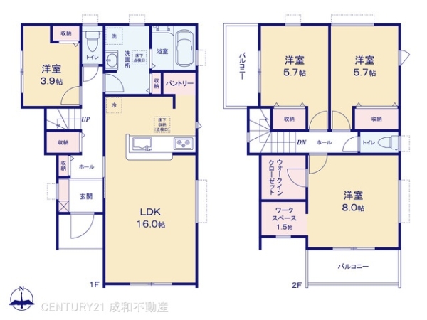 犬山市富岡新町５丁目の新築一戸建