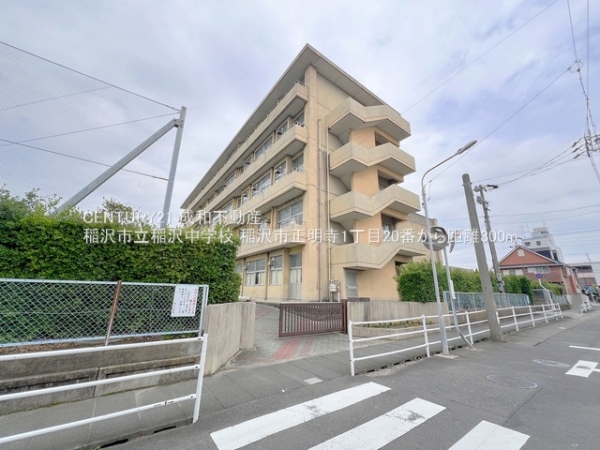 稲沢市正明寺１丁目の新築一戸建(稲沢市立稲沢中学校)