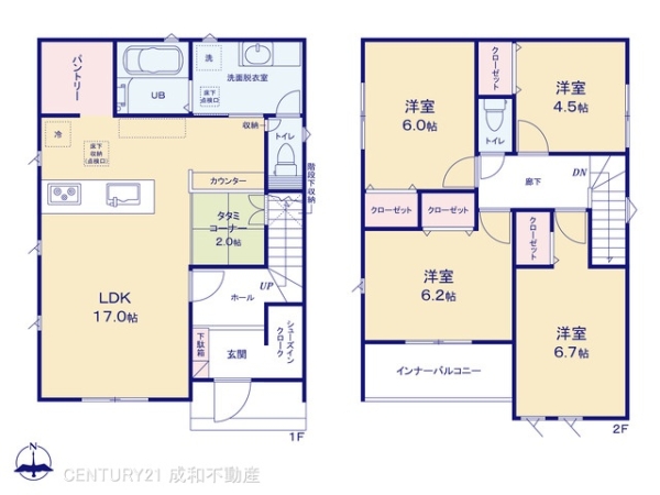 一宮市今伊勢町馬寄字呑光寺西の新築一戸建