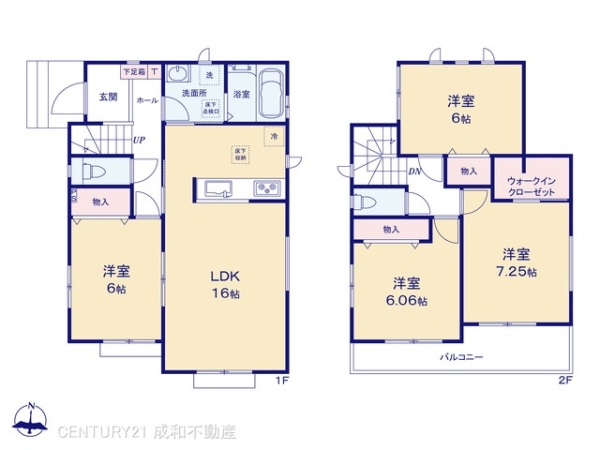 一宮市浅井町小日比野字上牧の新築一戸建