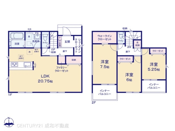 春日井市新開町字新開の新築一戸建
