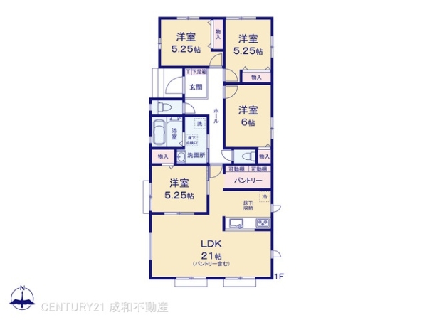 一宮市北方町北方字中屋敷郷の新築一戸建