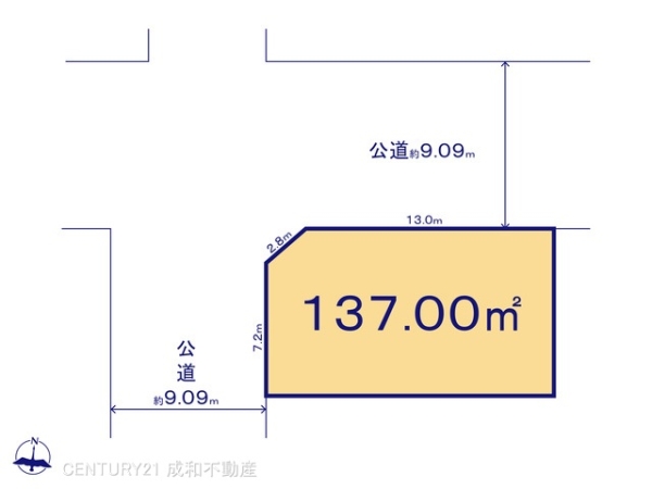 名古屋市中川区十番町４丁目の売土地