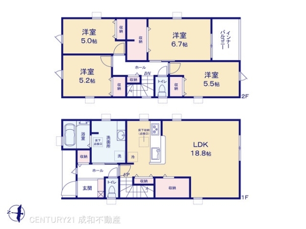 愛西市須依町前田面の新築一戸建