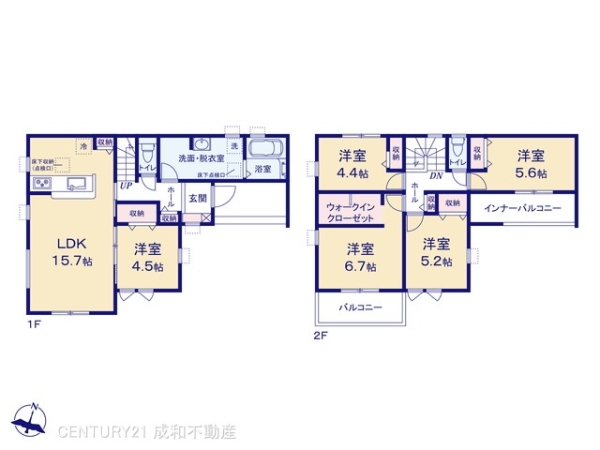 知多市日長台の新築一戸建