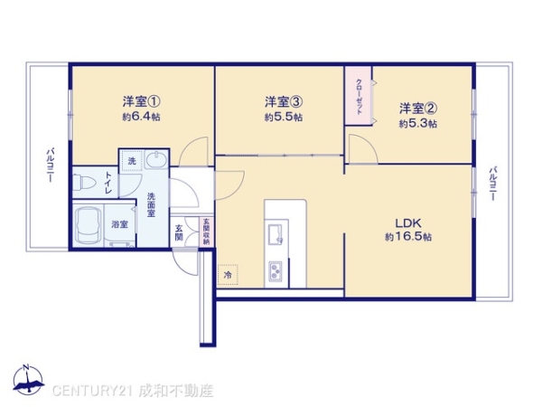 サンポール明大寺