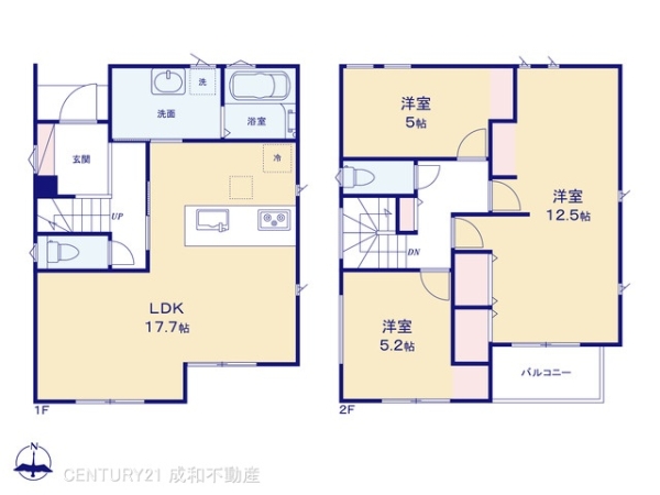 名古屋市北区東味鋺3丁目の新築一戸建