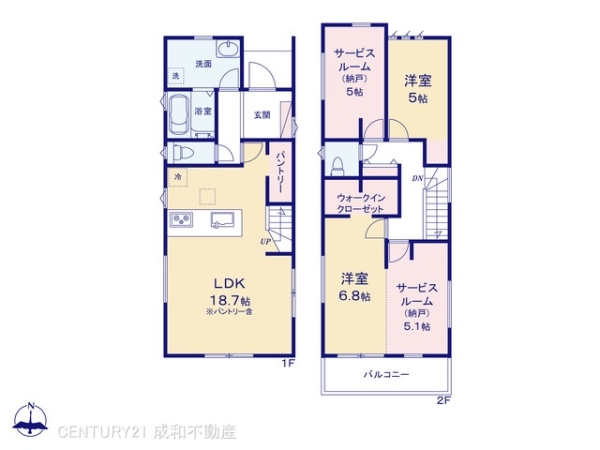名古屋市北区東味鋺3丁目の新築一戸建