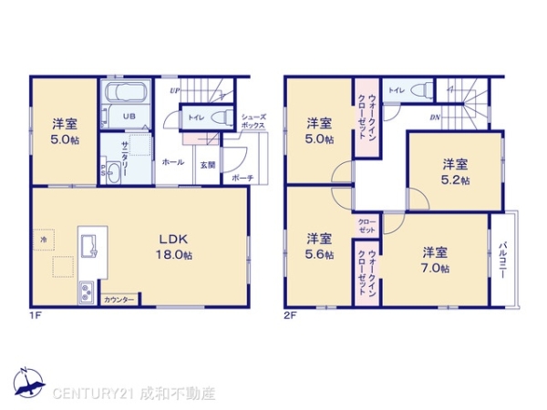 名古屋市中川区万場１丁目の新築一戸建
