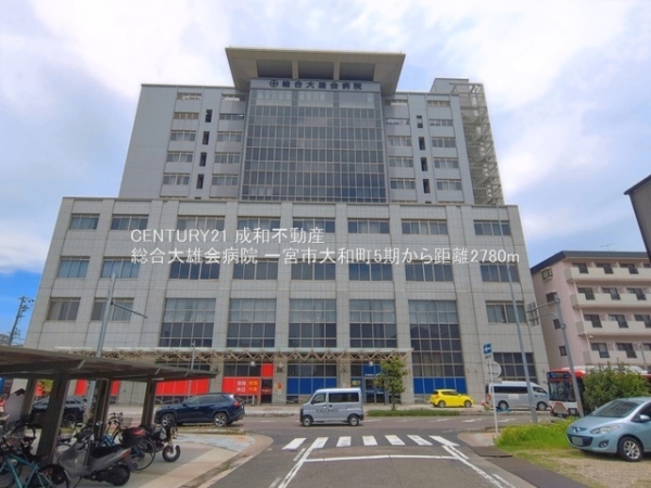 一宮市大和町妙興寺字東市場の新築一戸建(総合大雄会病院)
