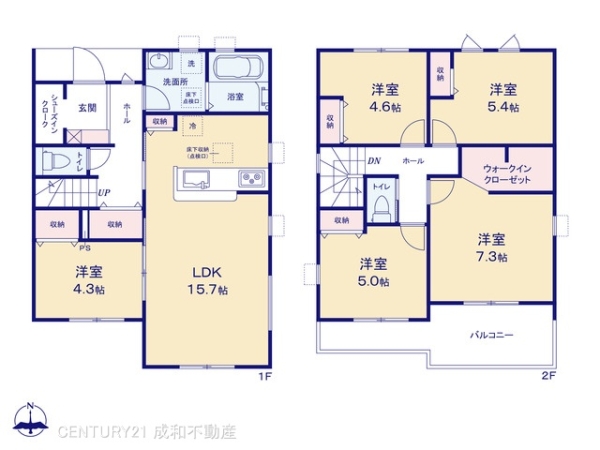 一宮市北方町北方字中屋敷郷の新築一戸建