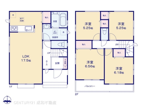 一宮市時之島字新田東の新築一戸建