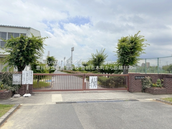 豊田市本町高根の新築一戸建(豊田市立竜神中学校)
