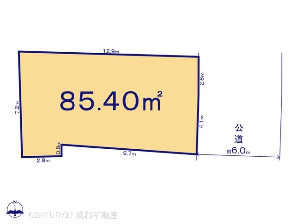 名古屋市中川区西日置2丁目の売土地