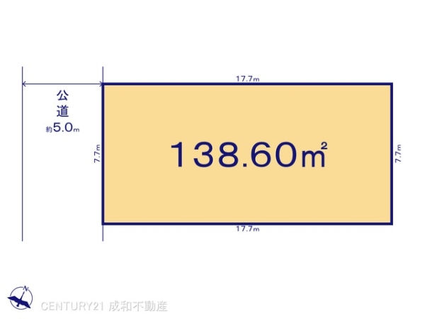 名古屋市北区山田4丁目の売土地
