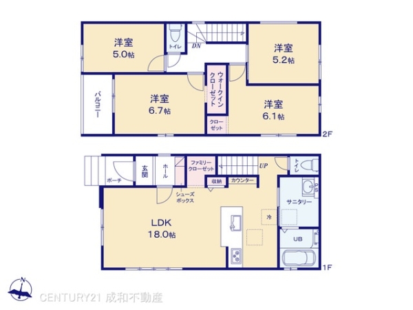 一宮市多加木１丁目の新築一戸建