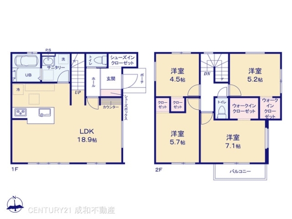 名古屋市北区上飯田南町２丁目の新築一戸建