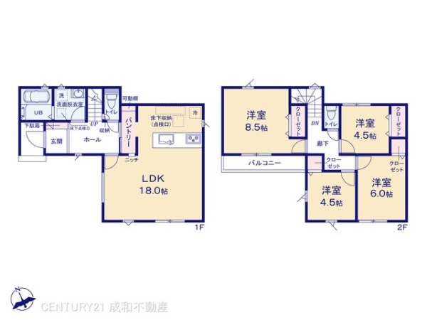 一宮市木曽川町黒田字西町南の新築一戸建