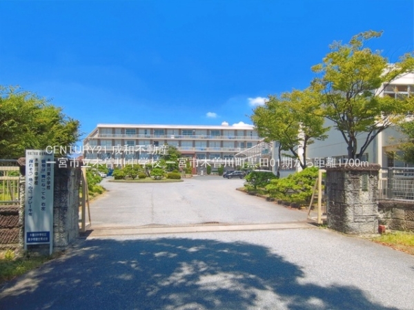 一宮市木曽川町黒田字西町南の新築一戸建(一宮市立木曽川中学校)