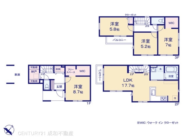 名古屋市中川区柳堀町の新築一戸建