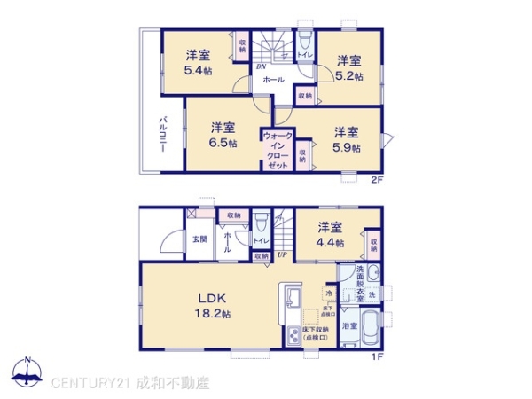 あま市新居屋久渕郷の新築一戸建
