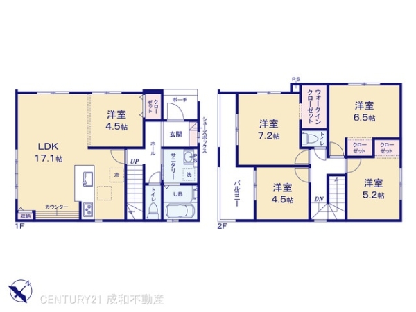 春日井市高座台4丁目の新築一戸建