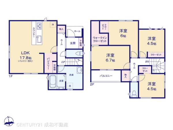 春日井市知多町１丁目の新築一戸建