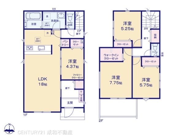 岩倉市中本町中北裏の新築一戸建