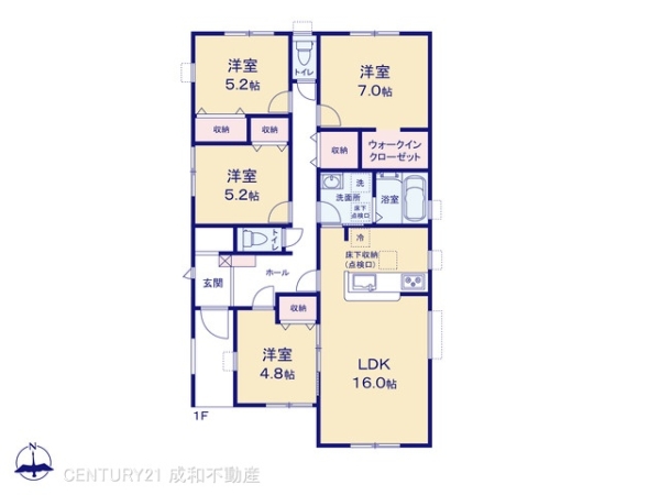 新城市野田字東浄悦の新築一戸建