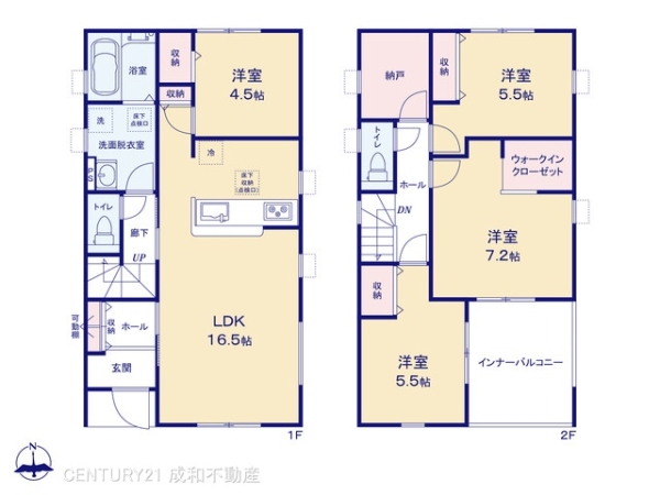 豊田市千足町神明堂の新築一戸建