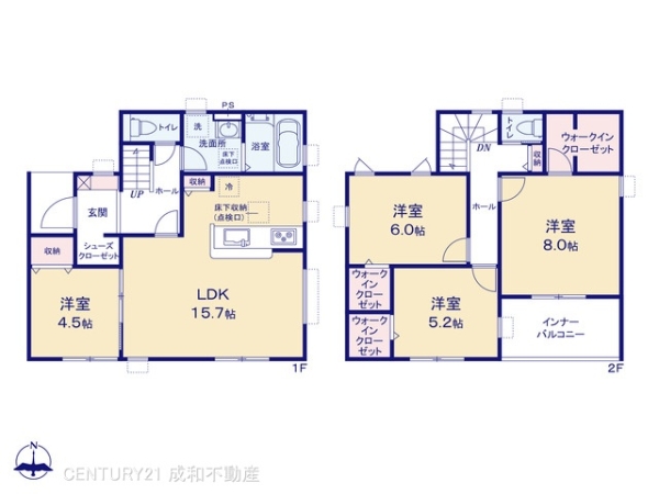 西尾市山下町西八幡山の新築一戸建
