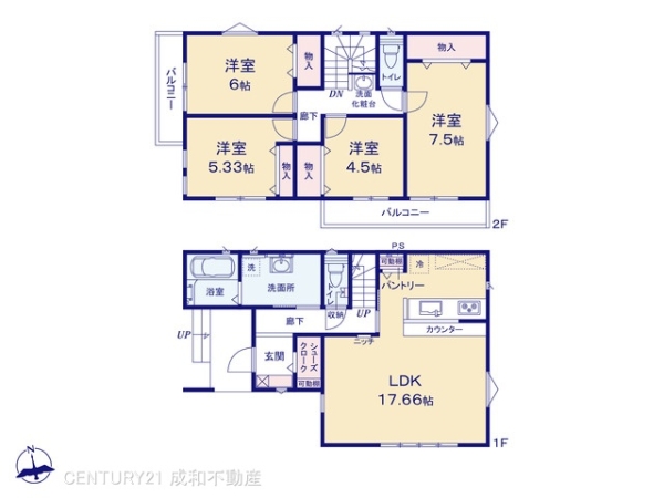 一宮市木曽川町外割田字西郷中の新築一戸建